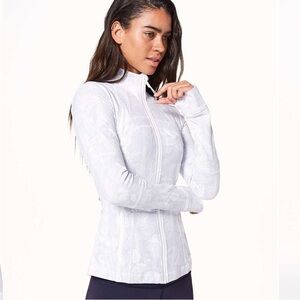 Lululemon Define Jacket in Eternal Wave White NWT